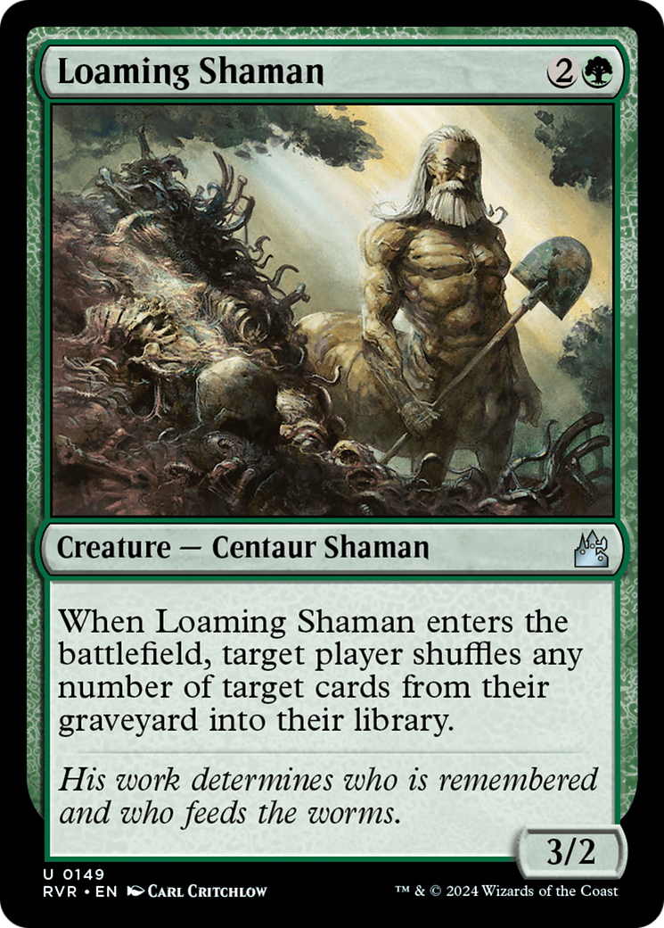 Loaming Shaman [Ravnica Remastered] | Spectrum Games