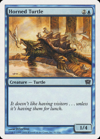 Horned Turtle [Ninth Edition] | Spectrum Games