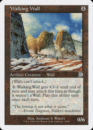 Walking Wall [Deckmasters] | Spectrum Games