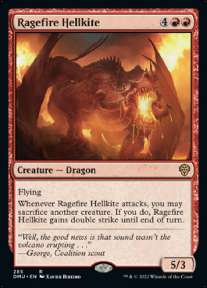 Ragefire Hellkite [Dominaria United] | Spectrum Games