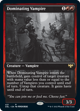 Dominating Vampire [Innistrad: Double Feature] | Spectrum Games