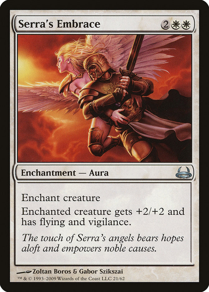 Serra's Embrace [Duel Decks: Divine vs. Demonic] | Spectrum Games