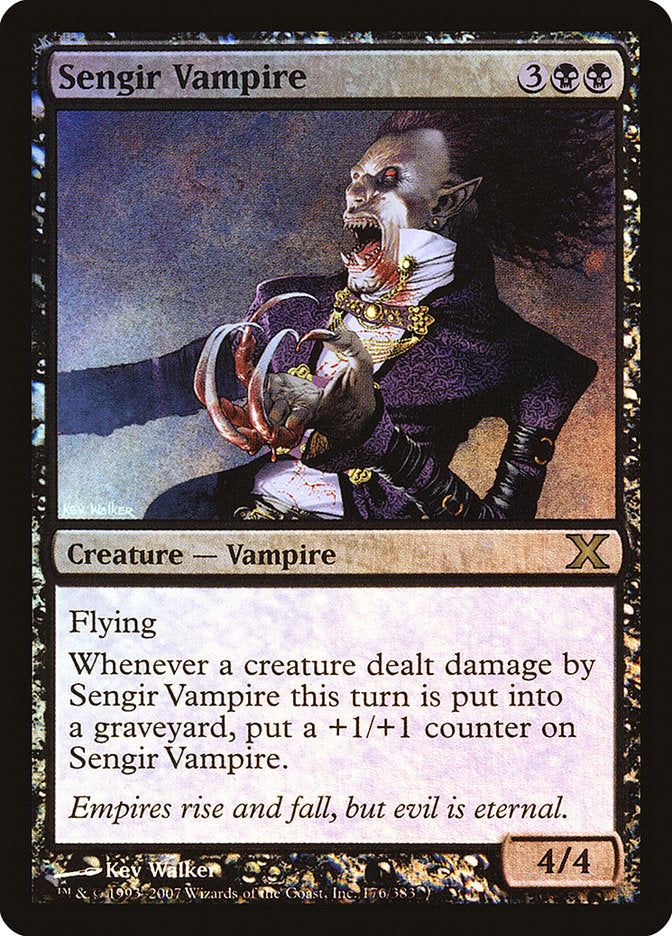 Sengir Vampire (Premium Foil) [Tenth Edition] | Spectrum Games