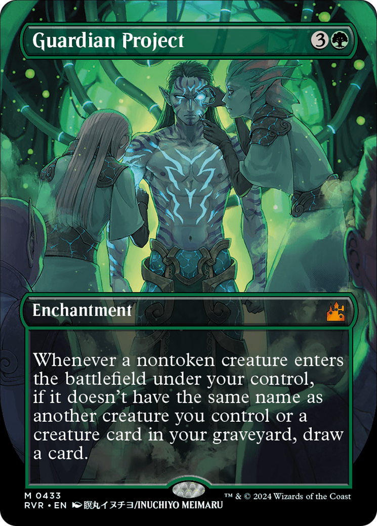Guardian Project (Anime Borderless) [Ravnica Remastered] | Spectrum Games