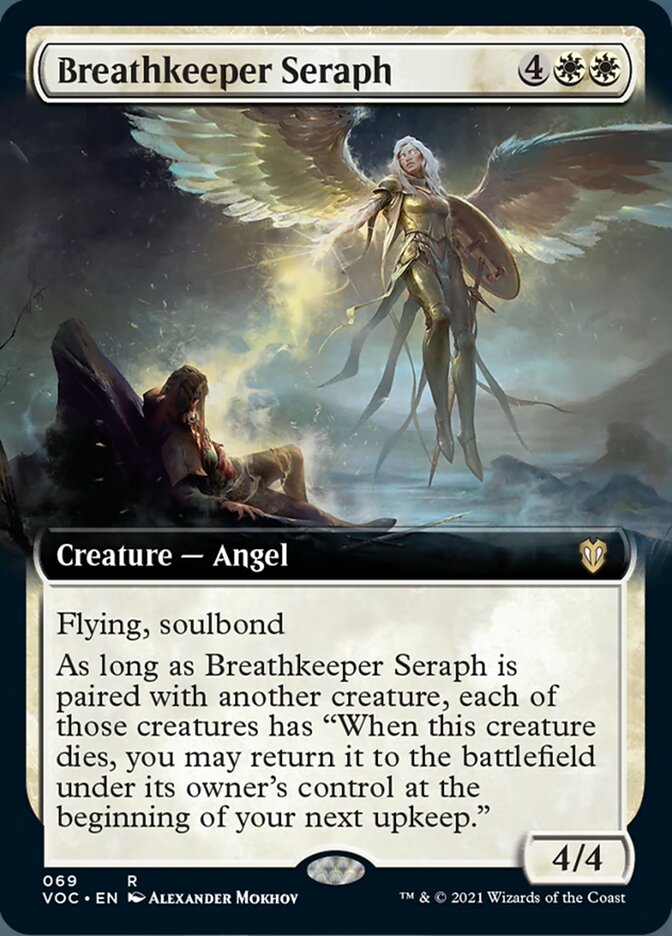 Breathkeeper Seraph (Extended) [Innistrad: Crimson Vow Commander] | Spectrum Games