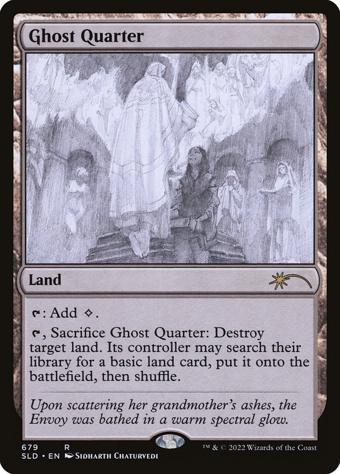 Ghost Quarter (Sketch) [Secret Lair Drop Promos] | Spectrum Games