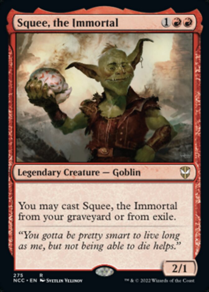 Squee, the Immortal [Streets of New Capenna Commander] | Spectrum Games