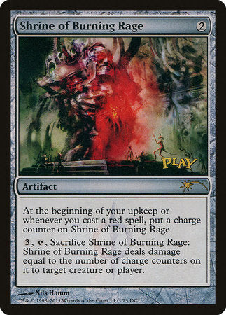 Shrine of Burning Rage [Wizards Play Network 2011] | Spectrum Games