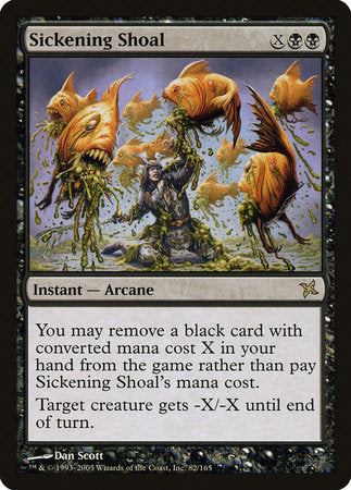 Sickening Shoal [Betrayers of Kamigawa] | Spectrum Games