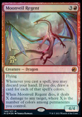 Moonveil Regent [Innistrad: Midnight Hunt Prerelease Promos] | Spectrum Games