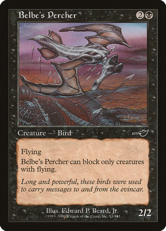 Belbe's Percher [Nemesis] | Spectrum Games