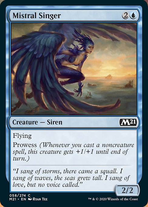 Mistral Singer [Core Set 2021] | Spectrum Games