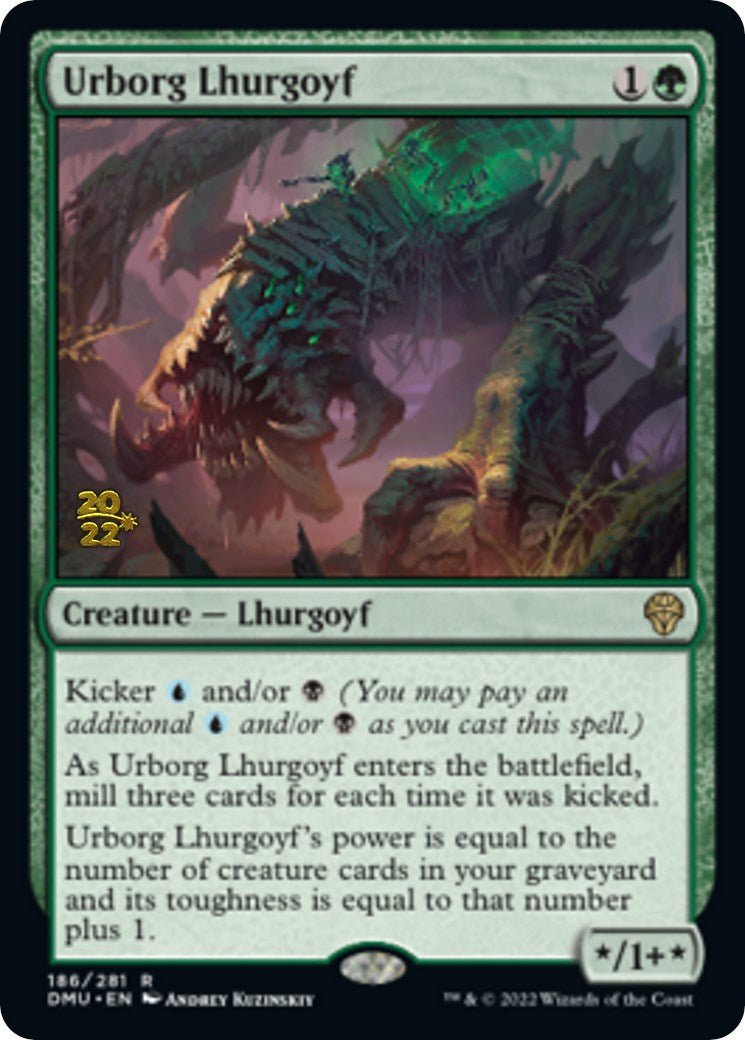 Urborg Lhurgoyf [Dominaria United Prerelease Promos] | Spectrum Games