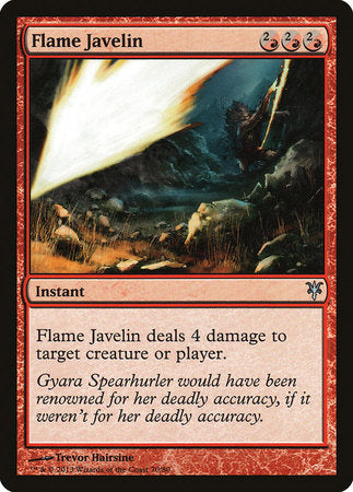 Flame Javelin [Duel Decks: Sorin vs. Tibalt] | Spectrum Games