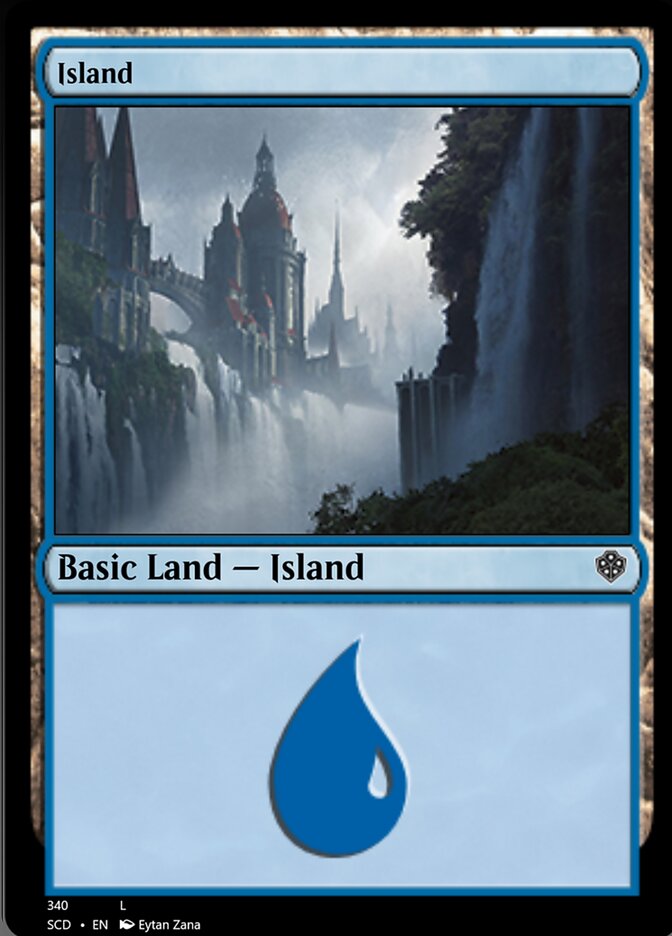 Island (340) [Starter Commander Decks] | Spectrum Games