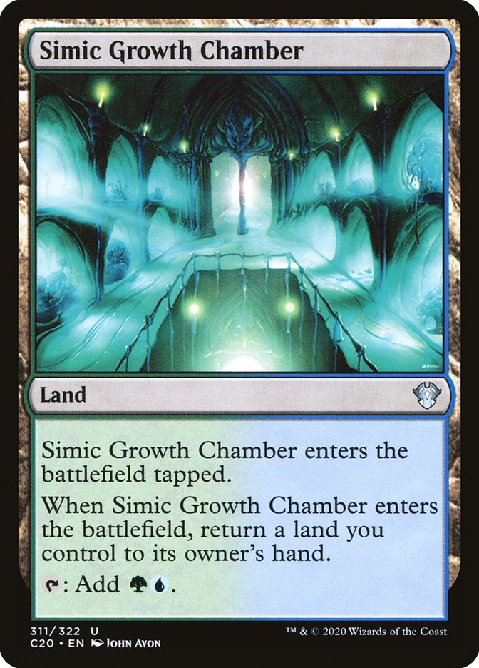 Simic Growth Chamber [Commander 2020] | Spectrum Games