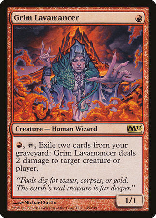 Grim Lavamancer [Magic 2012] | Spectrum Games