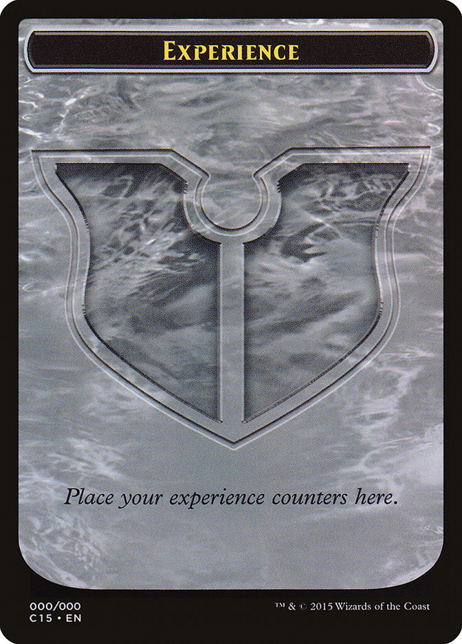 Experience // Experience Double-Sided Token [Commander 2015 Tokens] | Spectrum Games