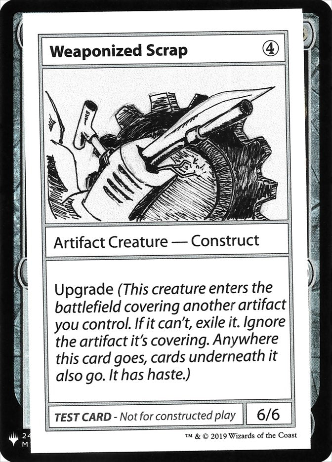 Weaponized Scrap [Mystery Booster Playtest Cards] | Spectrum Games