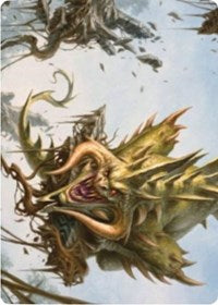 Canopy Baloth Art Card [Zendikar Rising Art Series] | Spectrum Games