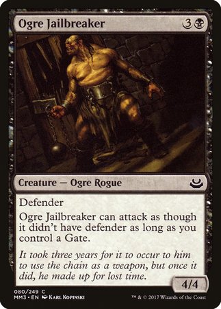 Ogre Jailbreaker [Modern Masters 2017] | Spectrum Games