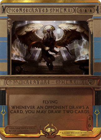 Consecrated Sphinx [Amonkhet Invocations] | Spectrum Games