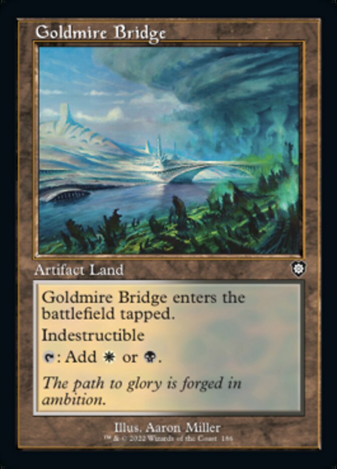 Goldmire Bridge (Retro) [The Brothers' War Commander] | Spectrum Games