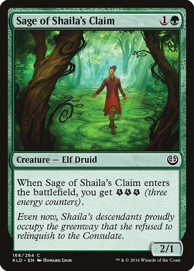 Sage of Shaila's Claim [Kaladesh] | Spectrum Games