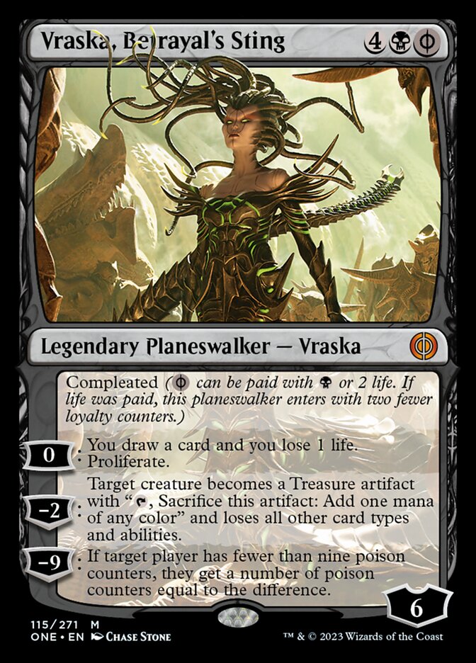 Vraska, Betrayal's Sting [Phyrexia: All Will Be One] | Spectrum Games