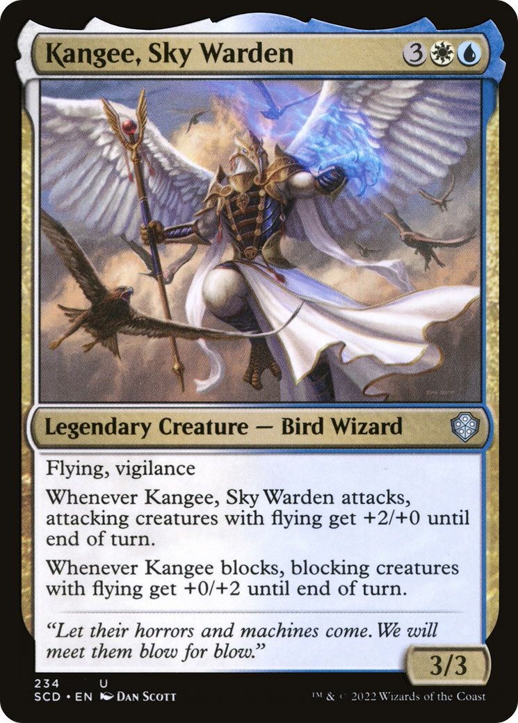 Kangee, Sky Warden [Starter Commander Decks] | Spectrum Games