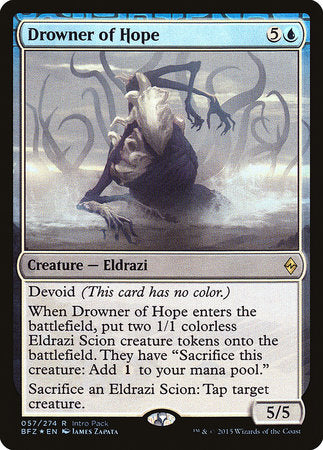 Drowner of Hope [Battle for Zendikar Promos] | Spectrum Games