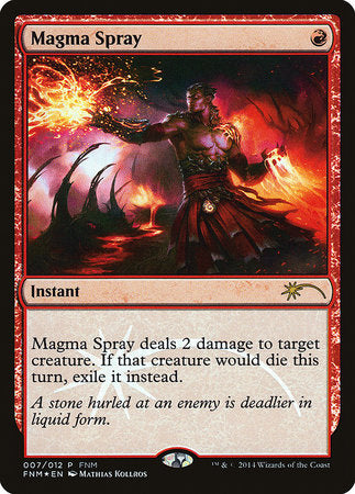 Magma Spray [Friday Night Magic 2014] | Spectrum Games
