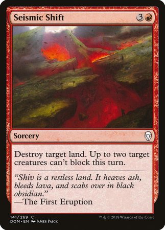 Seismic Shift [Dominaria] | Spectrum Games