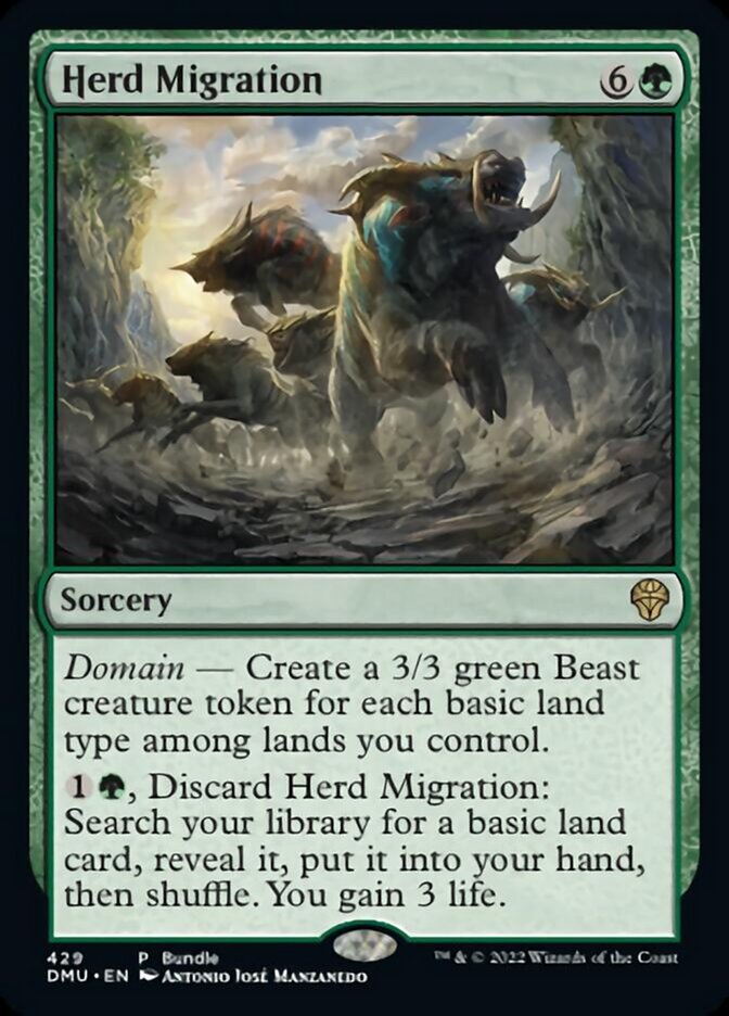 Herd Migration (Bundle) [Dominaria United] | Spectrum Games