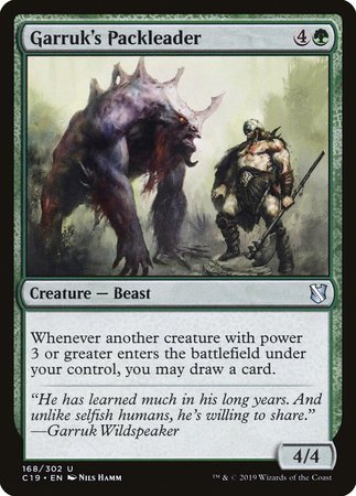 Garruk's Packleader [Commander 2019] | Spectrum Games