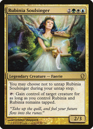 Rubinia Soulsinger [Commander 2013] | Spectrum Games