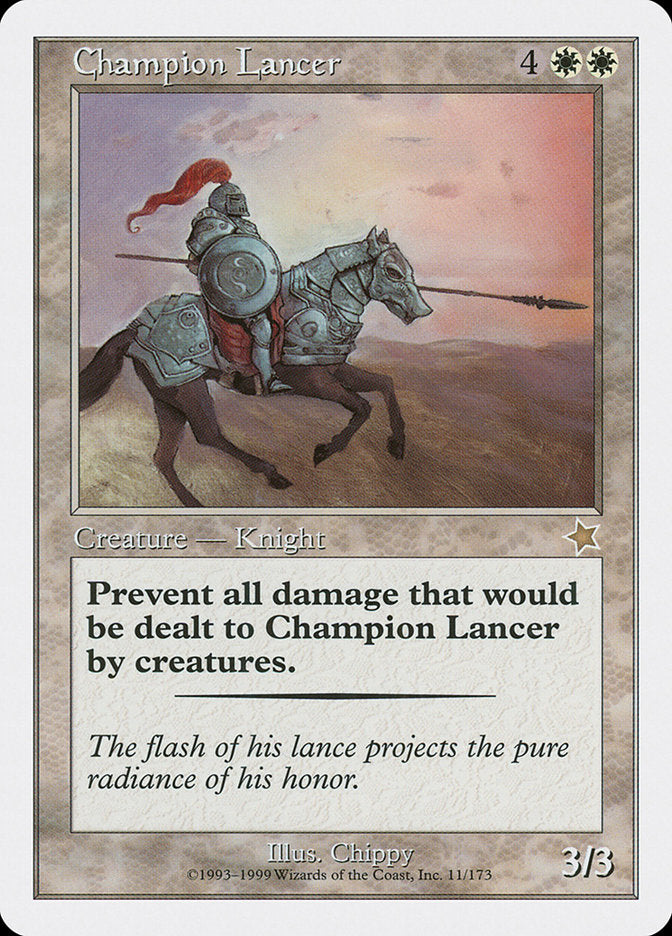 Champion Lancer [Starter 1999] | Spectrum Games