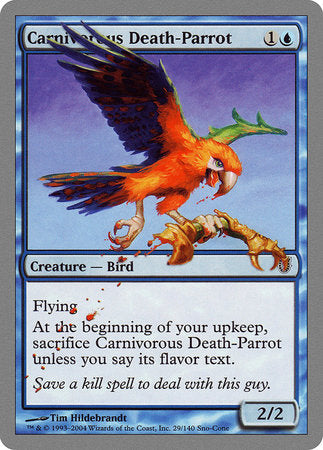 Carnivorous Death-Parrot [Unhinged] | Spectrum Games