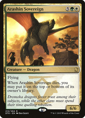 Arashin Sovereign [Dragons of Tarkir] | Spectrum Games