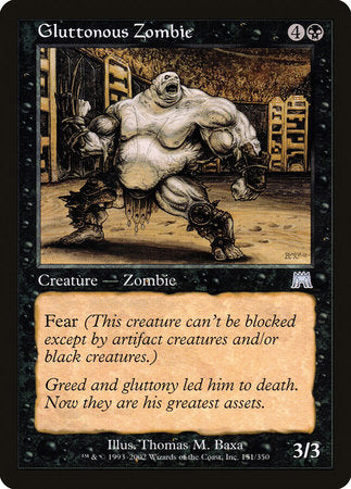 Gluttonous Zombie [Onslaught] | Spectrum Games