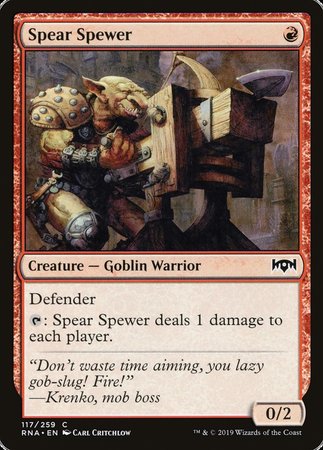 Spear Spewer [Ravnica Allegiance] | Spectrum Games