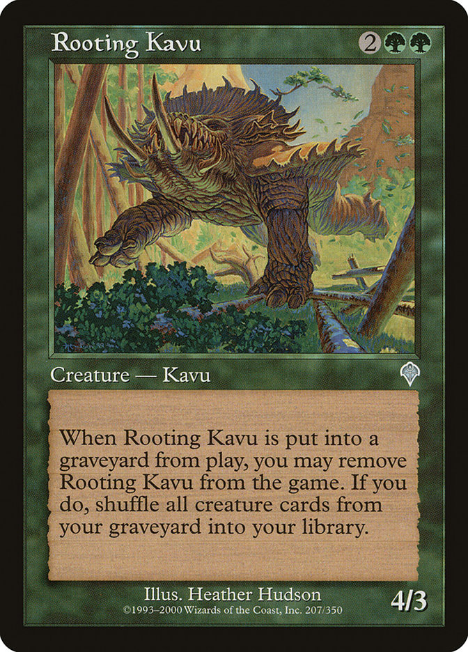 Rooting Kavu [Invasion] | Spectrum Games