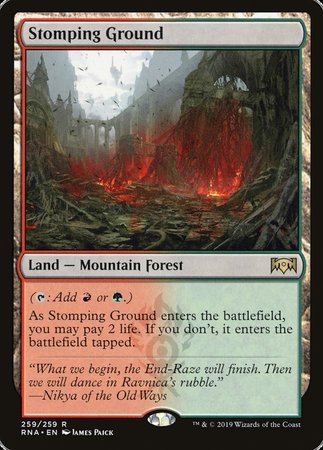 Stomping Ground [Ravnica Allegiance] | Spectrum Games