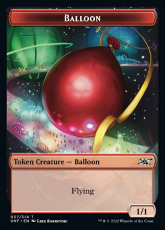 Balloon Token [Unfinity Tokens] | Spectrum Games