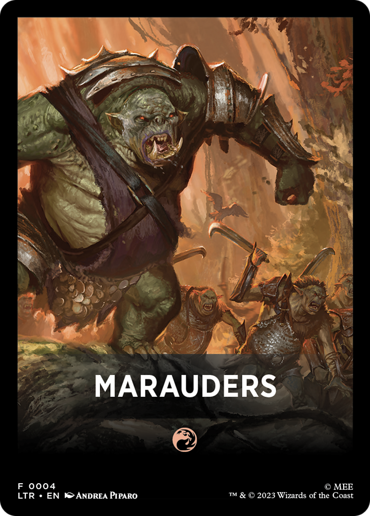 Marauders Theme Card [The Lord of the Rings: Tales of Middle-Earth Tokens] | Spectrum Games