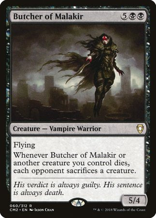 Butcher of Malakir [Commander Anthology Volume II] | Spectrum Games