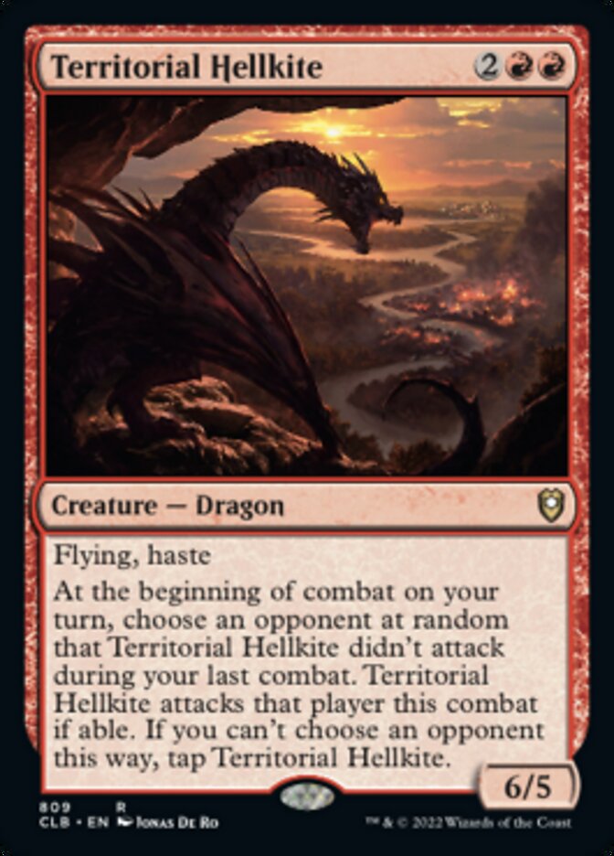 Territorial Hellkite [Commander Legends: Battle for Baldur's Gate] | Spectrum Games