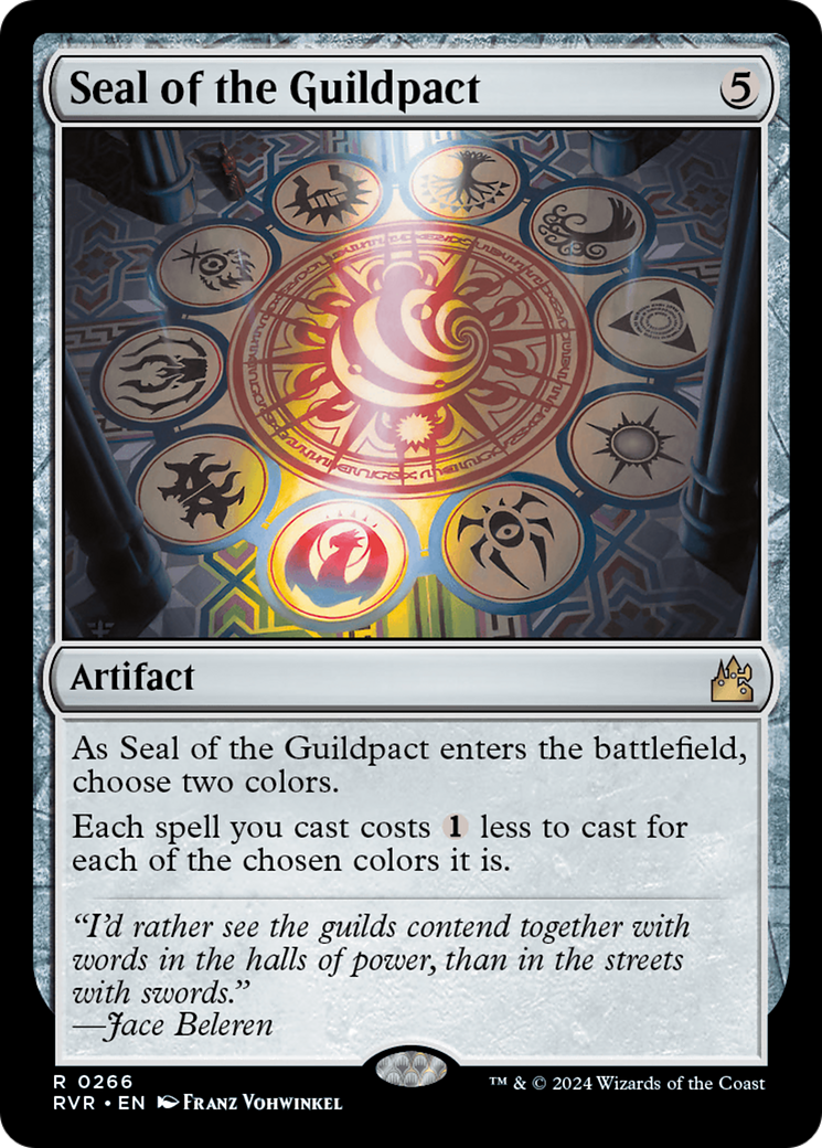 Seal of the Guildpact [Ravnica Remastered] | Spectrum Games