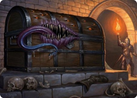 Mimic Art Card [Dungeons & Dragons: Adventures in the Forgotten Realms Art Series] | Spectrum Games