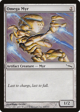 Omega Myr [Mirrodin] | Spectrum Games